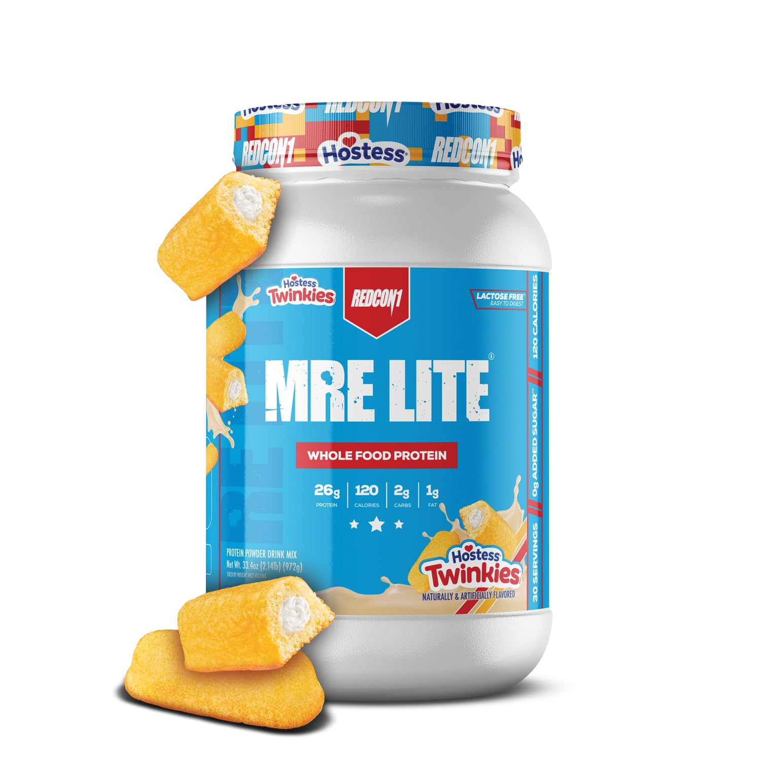 REDCON1 envase frontal mostrando el sabor y beneficios nutricionales