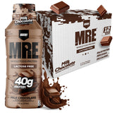 REDCON1 envase frontal chocolate leche mostrando etiqueta y beneficio proteico