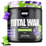 REDCON1 envase frontal muestra sabor Sour Gummy Bear y diseño motivador