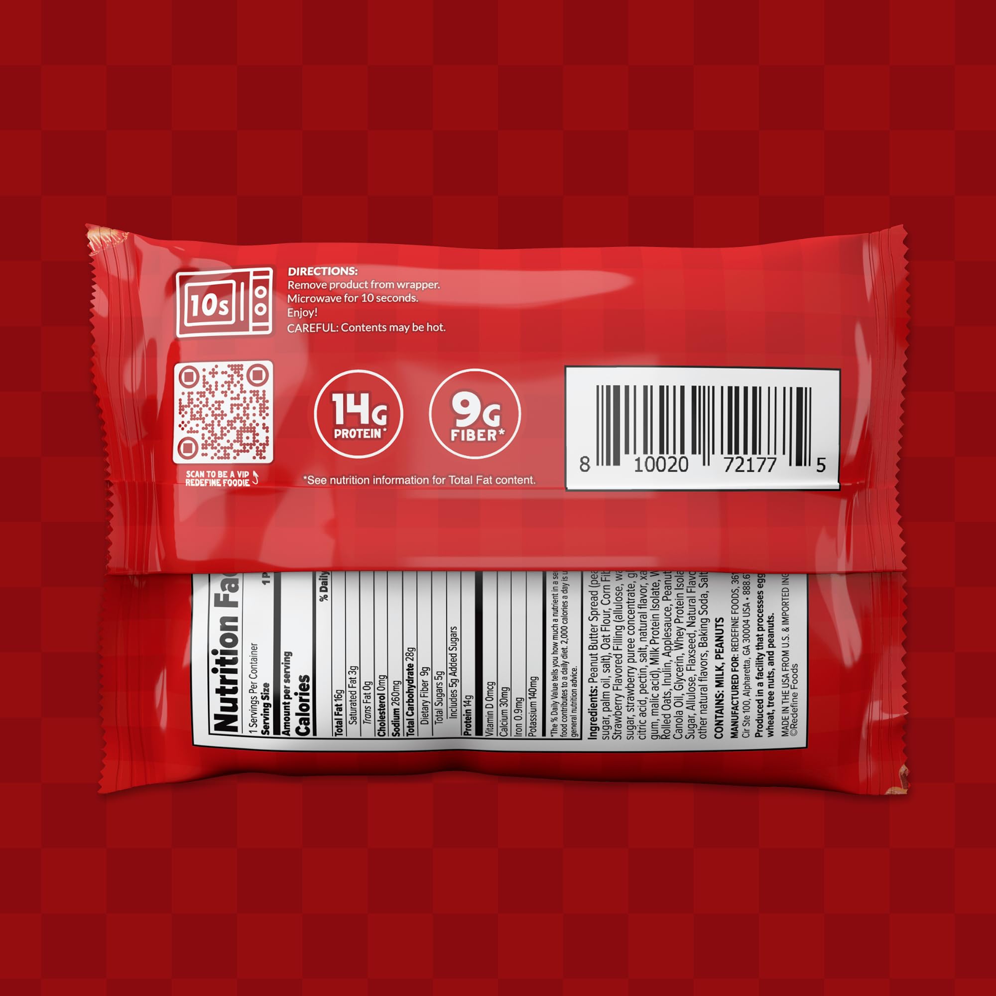 REDEFINE pie en lonchera como merienda práctica y saciante