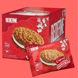 REDEFINE envase abierto con dos pies de avena listos para consumir fácilmente