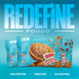 REDEFINE snack dentro de mochila en entorno al aire libre para meriendas