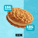 REDEFINE enfoque en SKIPPY peanut butter como sabor principal y cremosidad