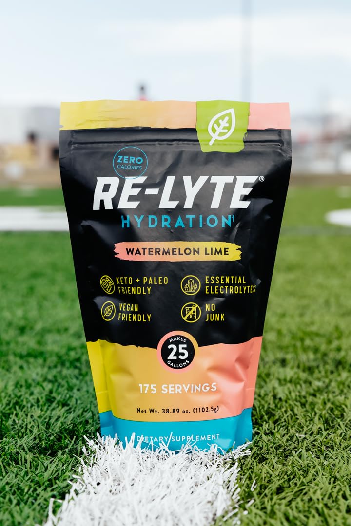 REDMOND, etiqueta nutricional legible que muestra electrolitos y cero calorías