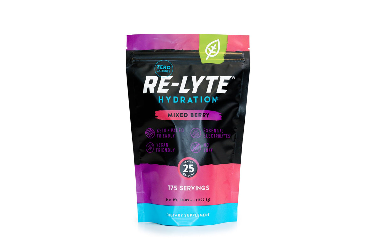 REDMOND Re-Lyte Mixed Berry vista frontal con bolsa grande, opción económica y práctica