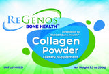 ReGenos Bone Health polvo ligero y fino mostrando buena solubilidad