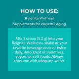 Reignite Wellness polvo añadido a sopa, integración sin sabor