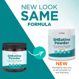 Reignite Wellness SHEatine cucharada de polvo naranja lista para mezclar
