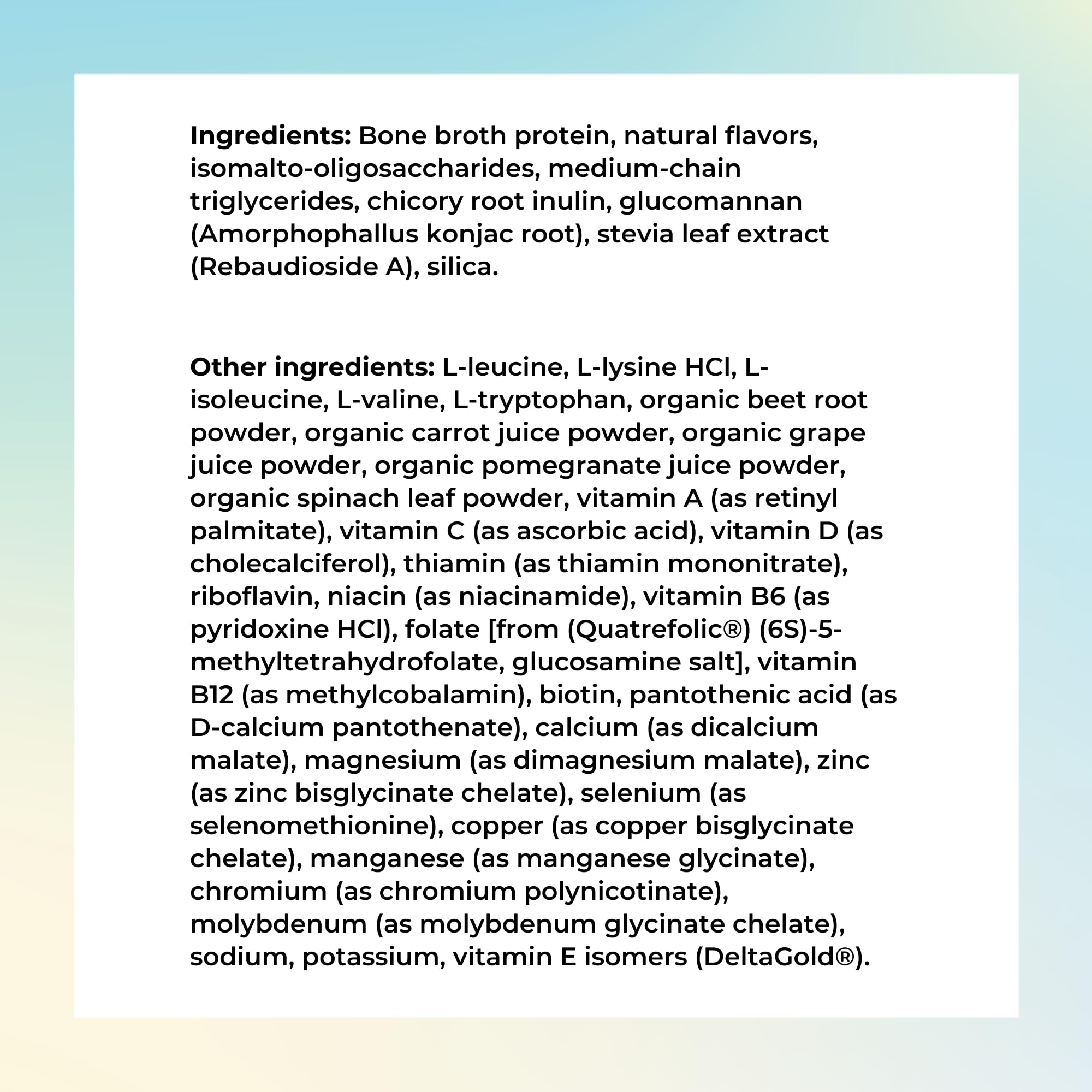 Reignite Wellness sin lactosa ni gluten, opción segura para sensibilidades