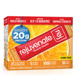 Rejuvenate frente del paquete mostrando formato stick y conveniencia