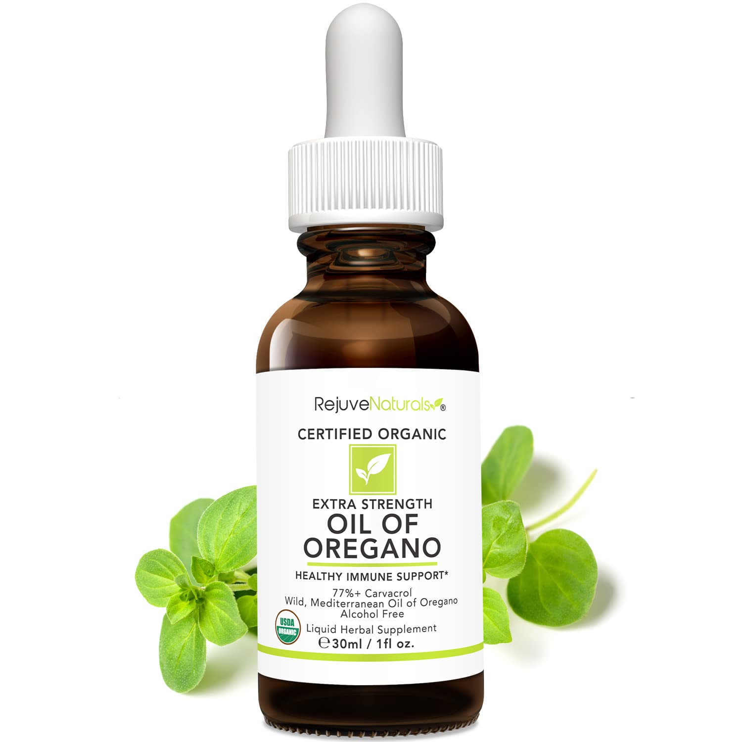 RejuveNaturals orégano silvestre mediterráneo mostrando origen natural