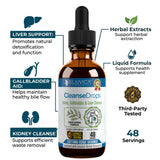 Rejuvica Health etiqueta legible con ingredientes y método sin alcohol