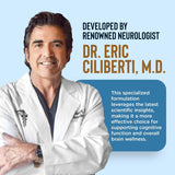 Relaxium BrainIQ etiqueta con información de ingredientes y dosis clara