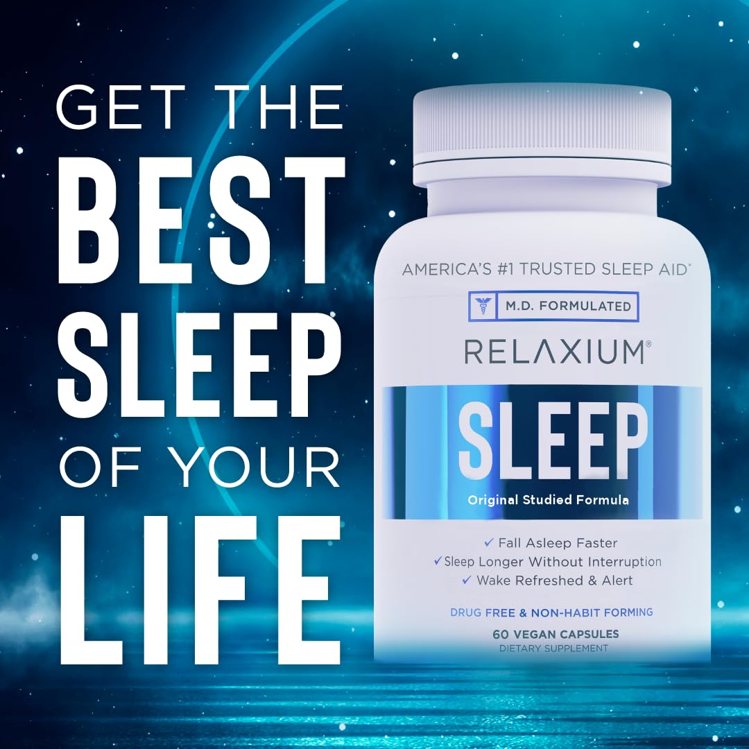 Relaxium en dormitorio con persona relajada, promueve descanso reparador