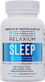 relaxium frontal del empaque mostrando la marca y beneficio para el sueño