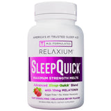 Relaxium frente del empaque berry mostrando 100 porciones y beneficios
