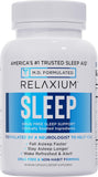 Relaxium frasco frontal mostrando etiqueta clara y beneficio de sueño reparador
