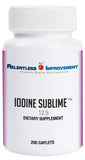 Relentless Improvement Iodine Sublime mostrando el frente del envase y ahorro económico