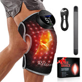 RELEXNOW rodillera vista frontal mostrando ajuste ergonómico y cobertura amplia