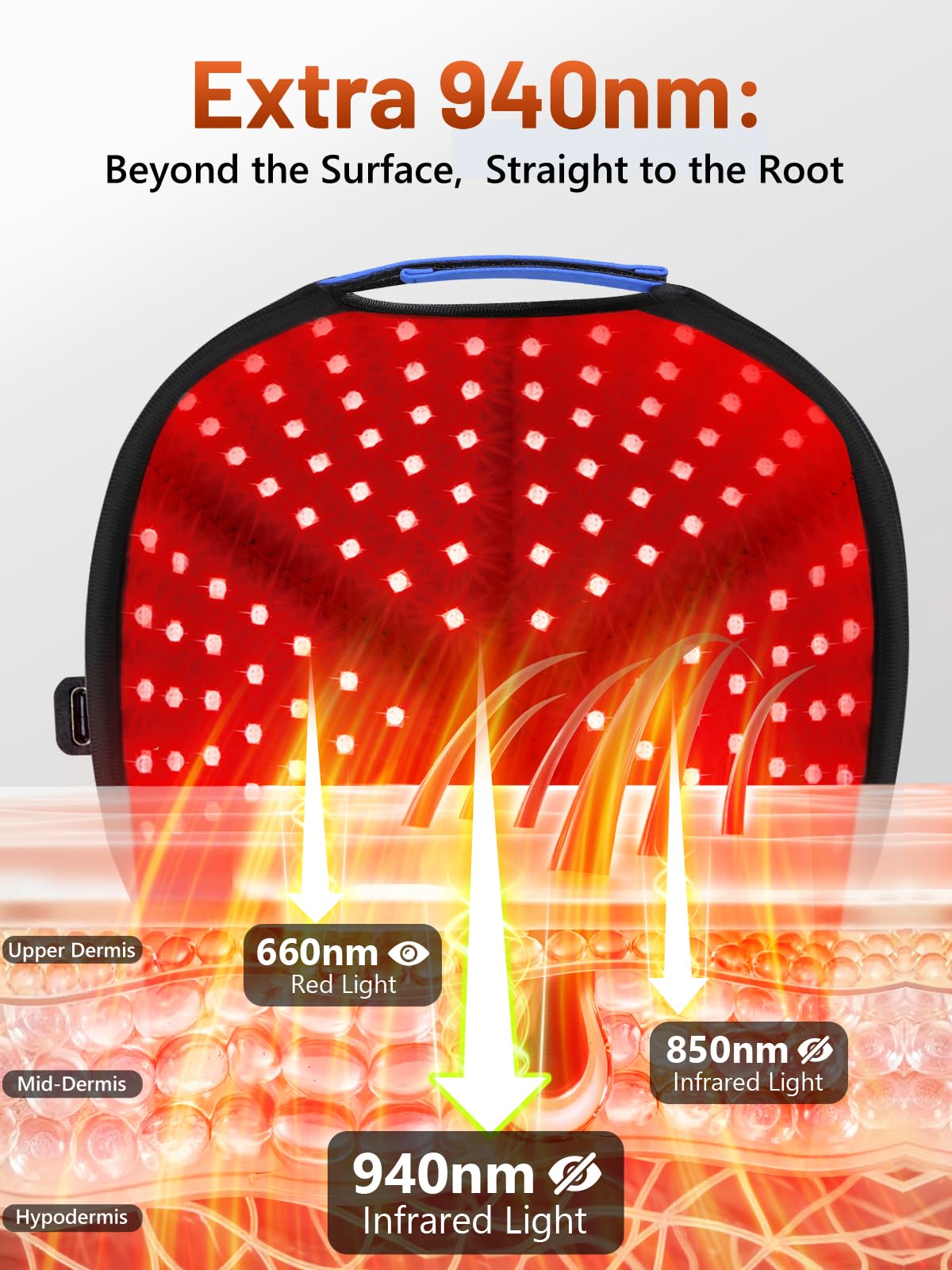 RELEXNOW interior acolchado de la gorra que muestra ajuste cómodo y buena ventilación