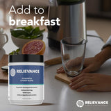 Relievance junto a objetos para mostrar tamaño del bote y conveniencia diaria
