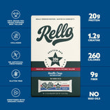 Rello empaque individual listo para llevar y práctico