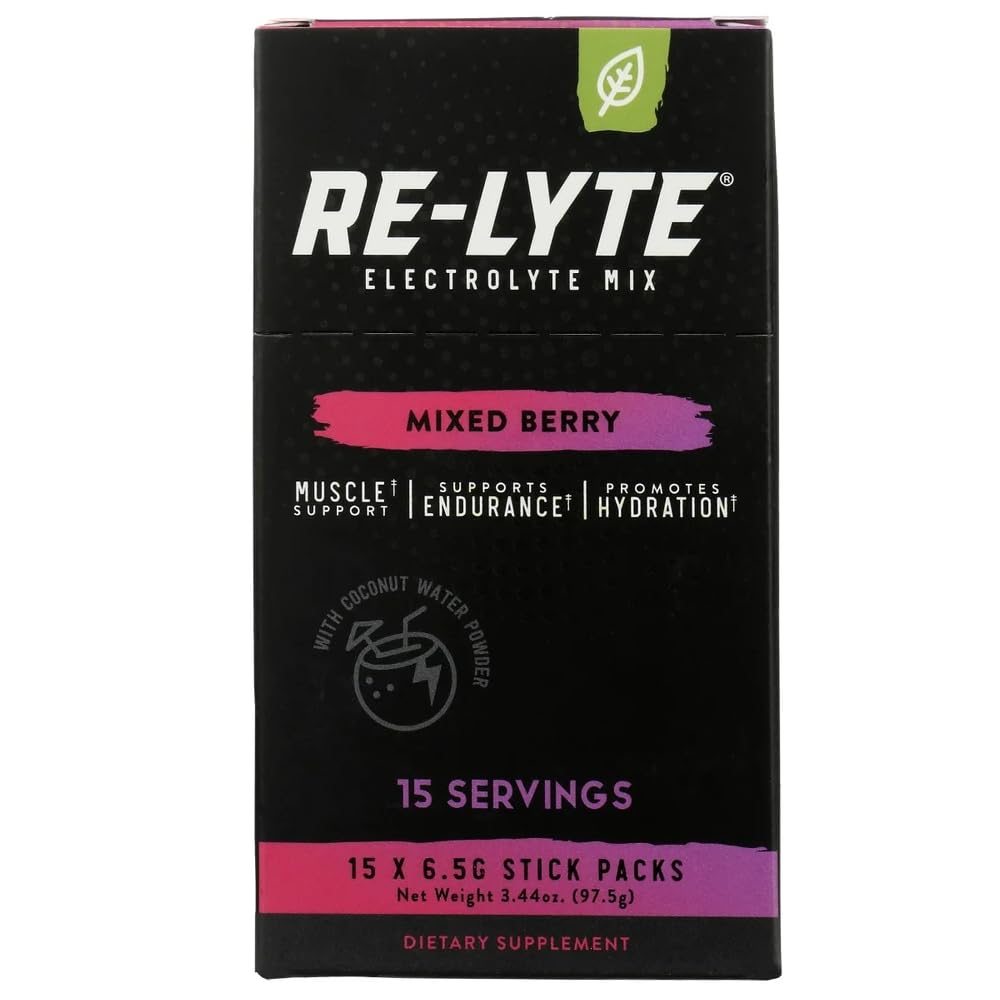 RELYTE paquete frontal mostrando diseño y portabilidad, práctico para llevar
