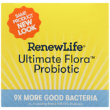 Renew Life packaging explicando cápsula de liberación retrasada