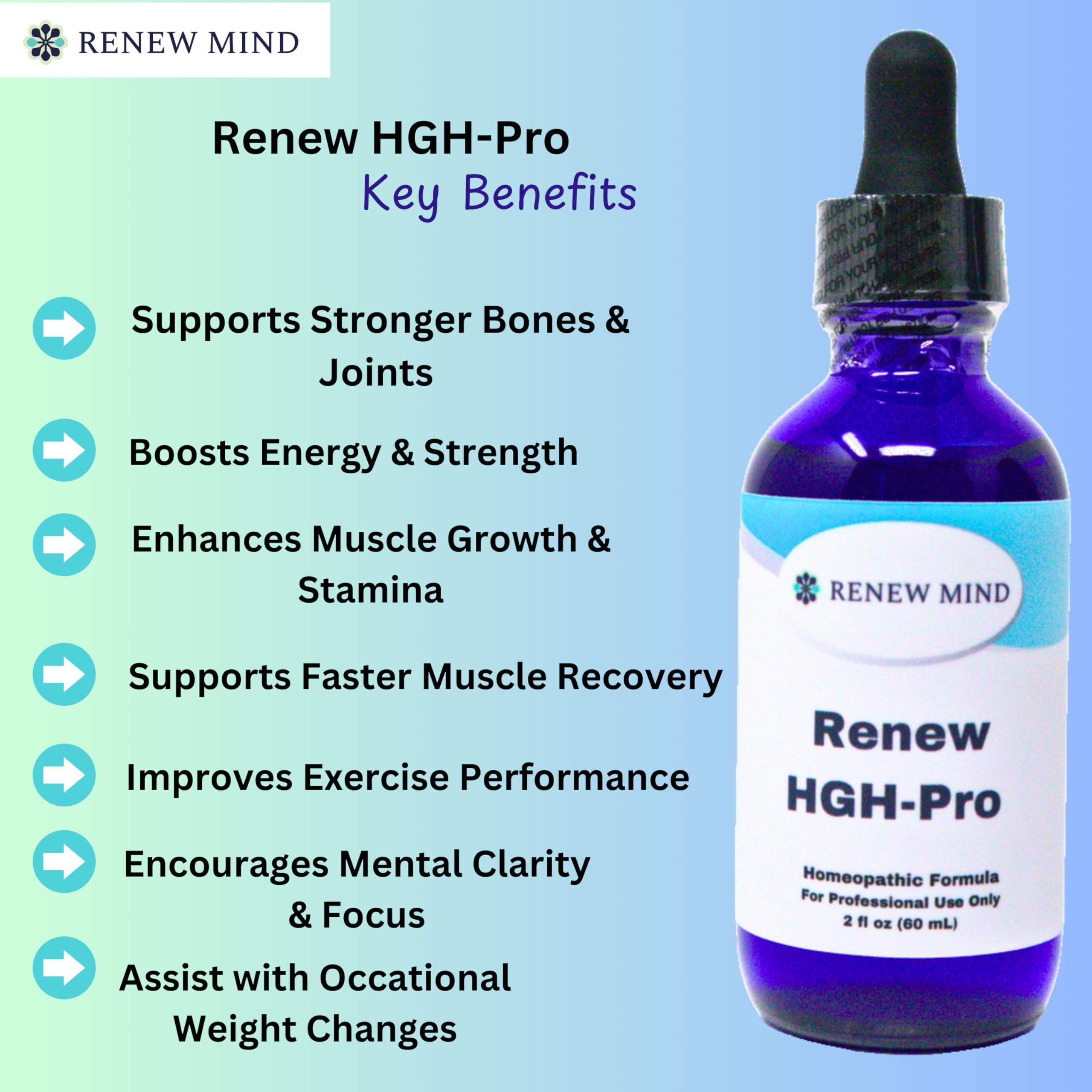 RENEW MIND frasco en mano para comparar tamano, proporcion practica