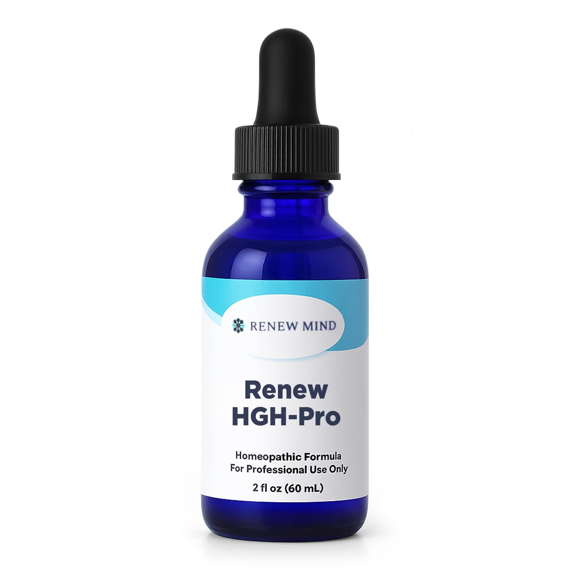 RENEW MIND frasco Renew HGH Pro vista frontal, presentacion clara