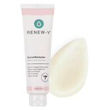 Renew-V aplicación sobre mano, ilustra uso externo y fácil absorción