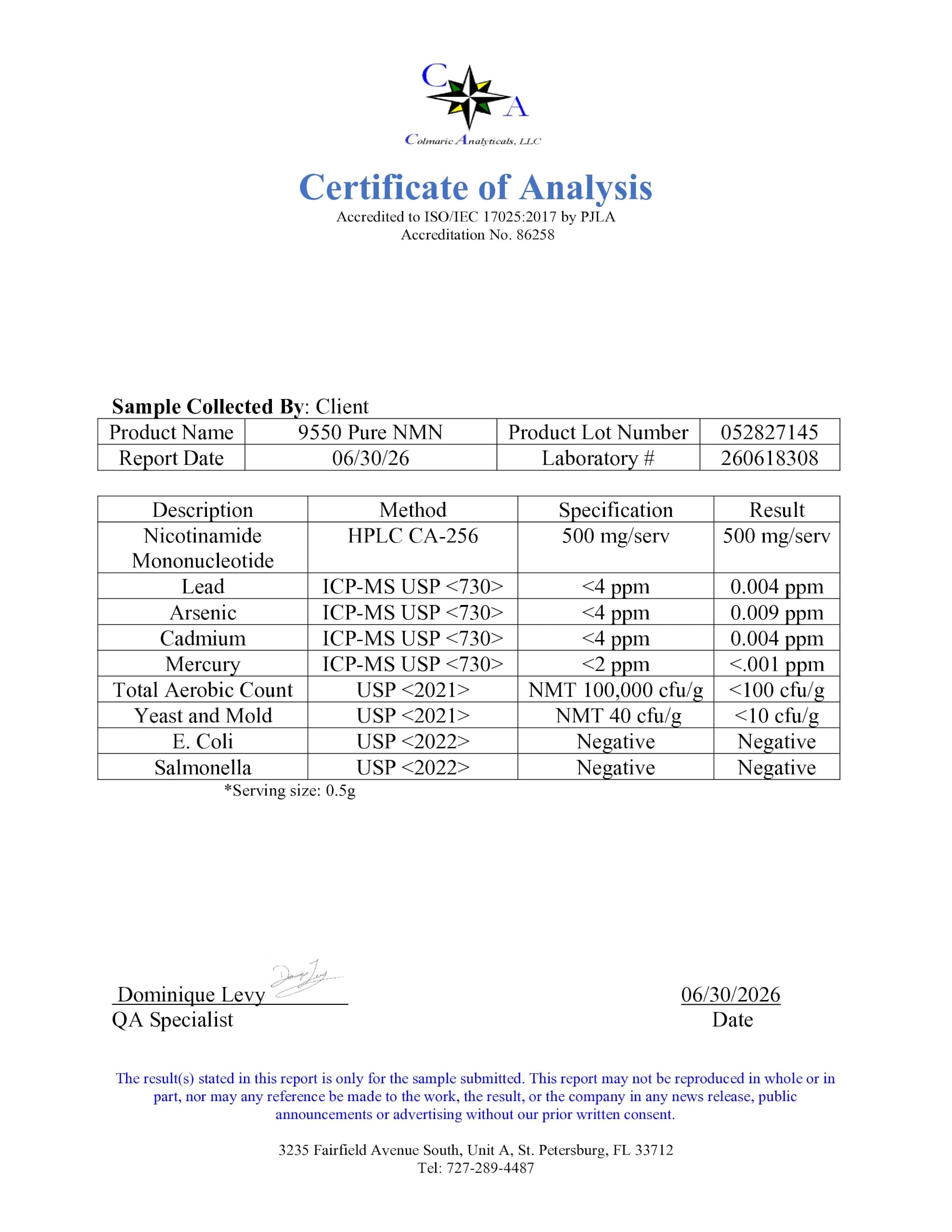 Renue By Science certificado de prueba independiente para seguridad
