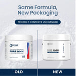 Renue By Science persona disolviendo polvo sublingual para absorción