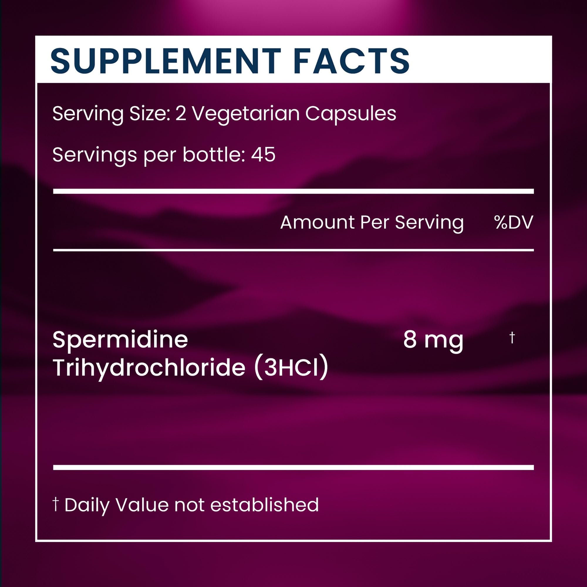 Renue By Science etiqueta nutricional legible con información del producto