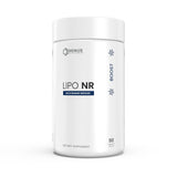 Renue By Science envase frontal mostrando beneficios y formato de 90 cápsulas