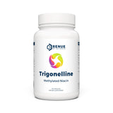 Renue By Science frasco frontal de Trigonelline mostrando etiqueta clara y calidad