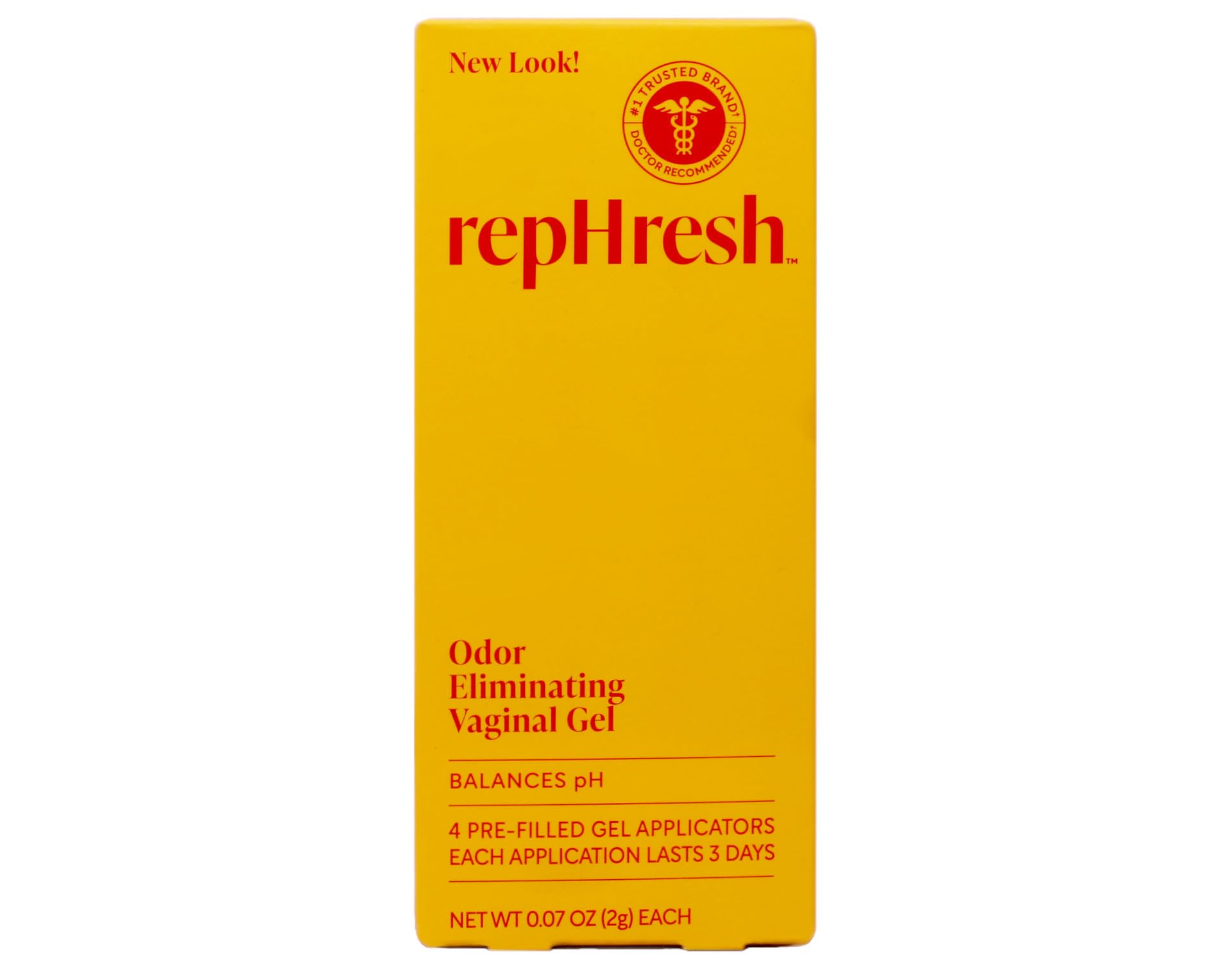 Rephresh aplicador preflleno primer plano que muestra la textura y facilidad de uso