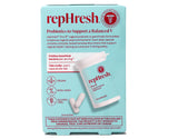Rephresh Pro-B cápsula en mano ilustrando facilidad de ingestión y conveniencia