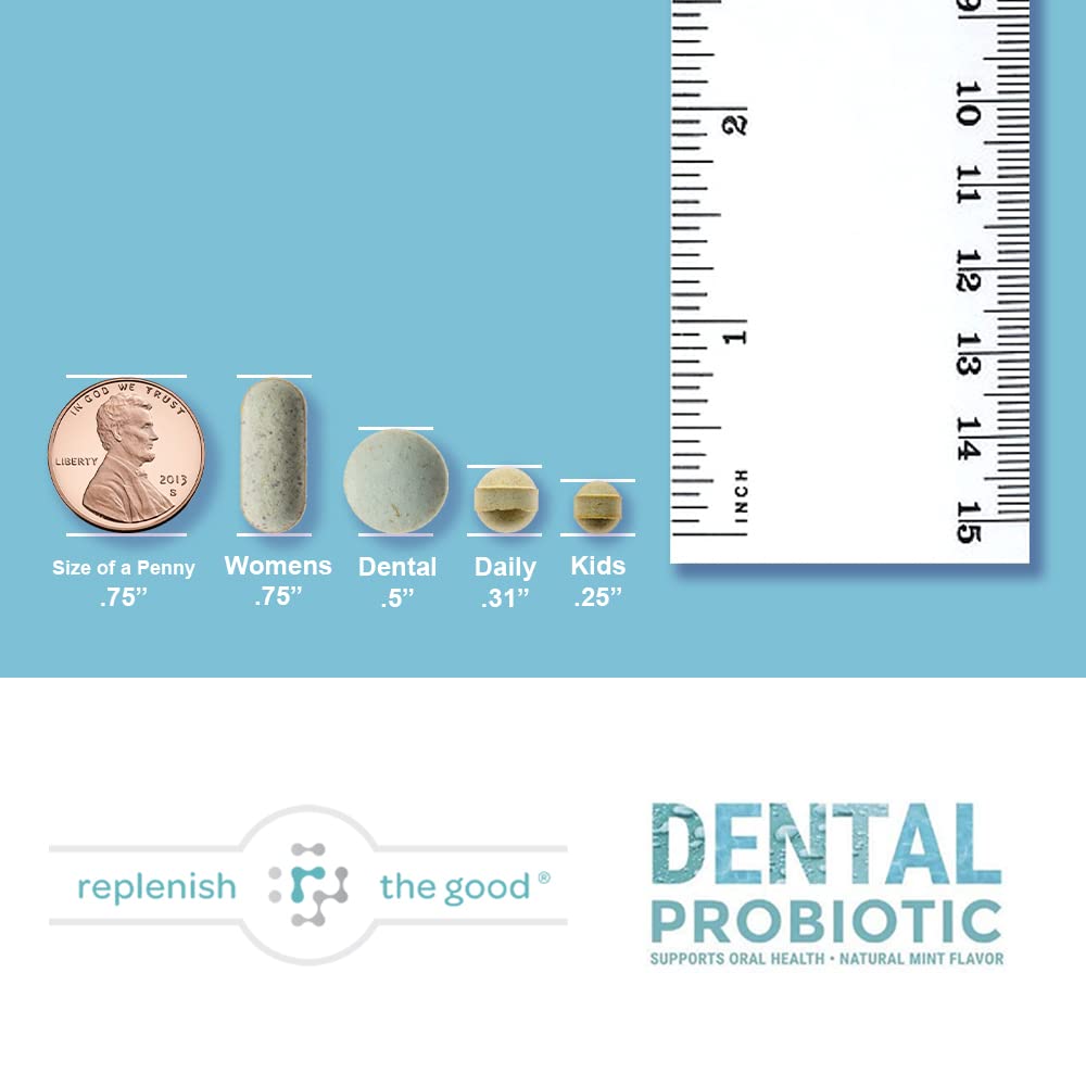 Replenish the Good primer plano de tabletas masticables con textura clara