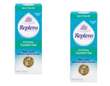Replens gel externo frente del empaque mostrando tamaño y marca para confianza inmediata