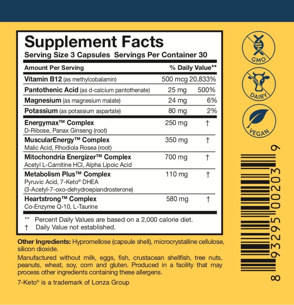 Researched Nutritionals persona tomando cápsula para rutina diaria