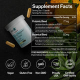 ResBiotic etiqueta con lista de ingredientes clave para transparencia