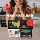 Rescue Detox etiqueta con instrucciones claras y soporte en EE. UU.