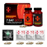 Rescue Detox vista frontal del kit con beneficio de limpieza estructurada