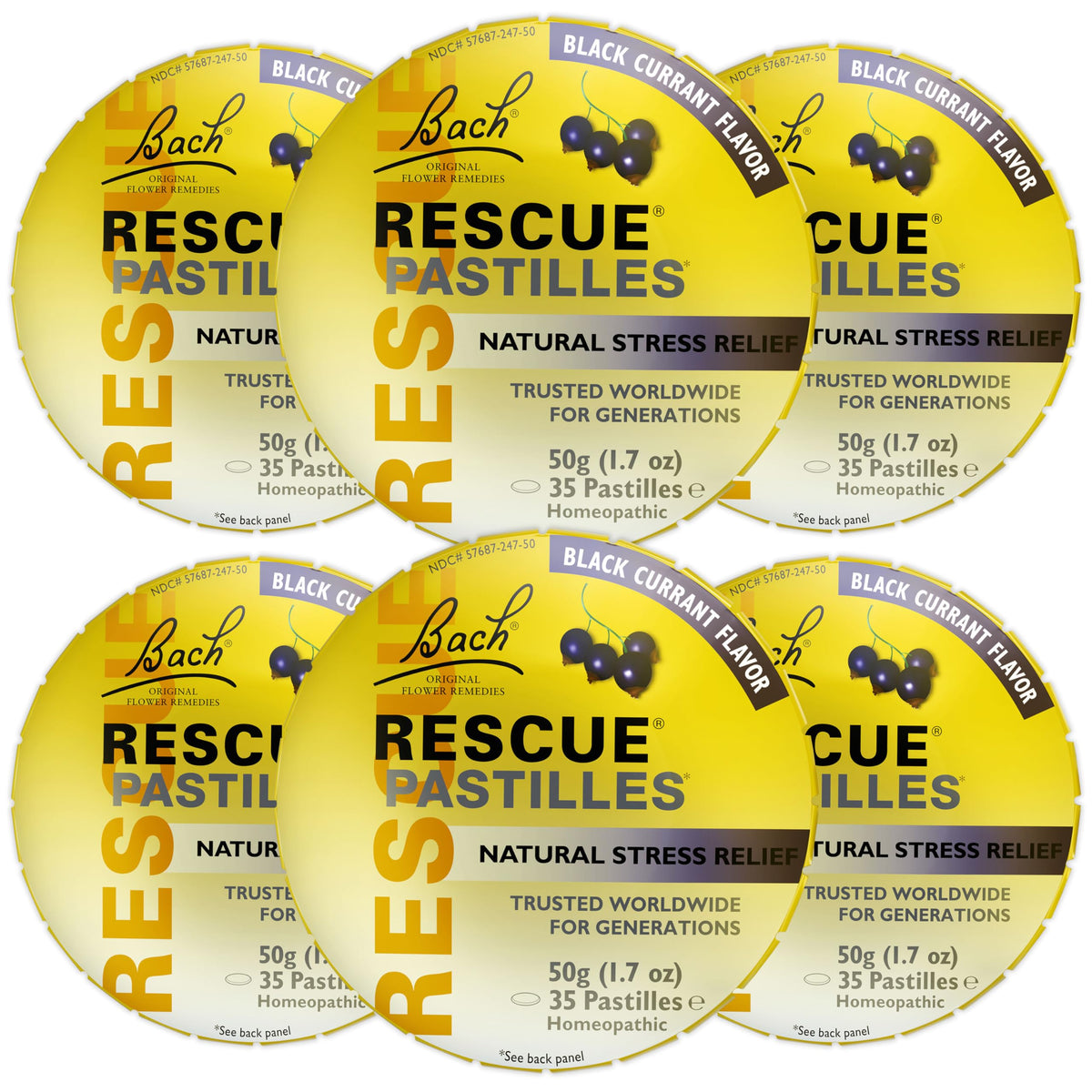 RESCUE empaquetado frontal mostrando presentación y beneficio portátil