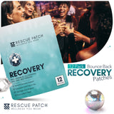 Rescue Patch primer plano del parche para ver textura y adhesión cómoda
