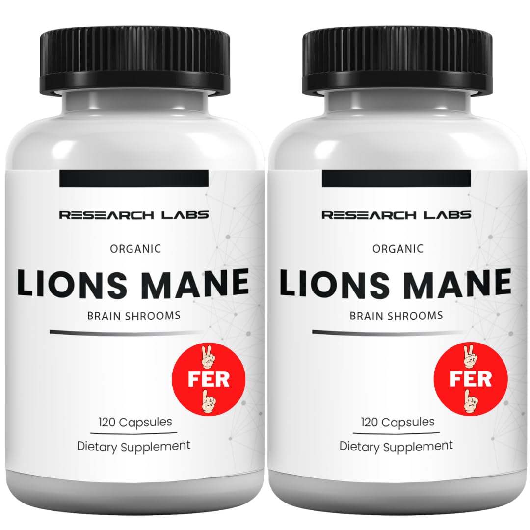 Research Labs envase frontal mostrando 240 cápsulas y marca