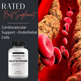 Research Labs Gluta-IV™ lista de ingredientes activos en la etiqueta visible