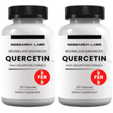 Research Labs envase frontal mostrando marca y beneficio de alta absorción