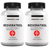 Research Labs frasco frontal que muestra presentación y beneficio antioxidante